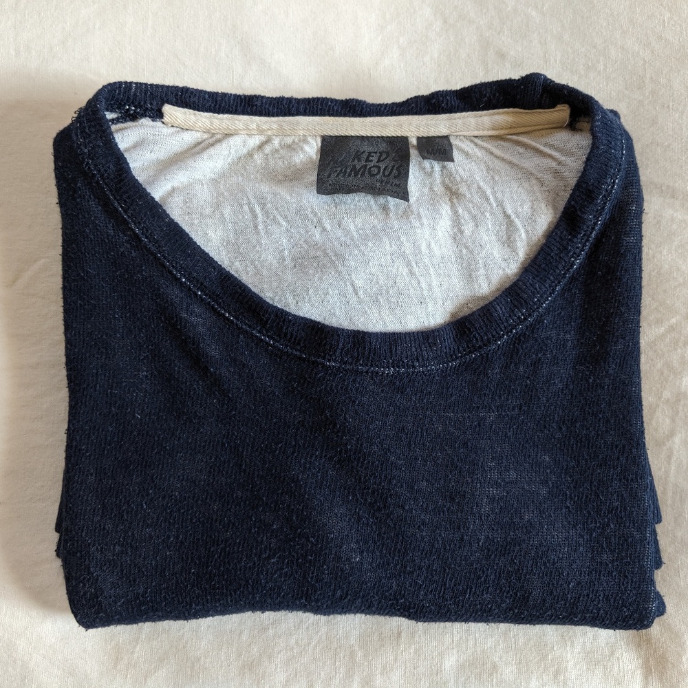 Naked & Famous Almost-Waffle Pullover Sweater